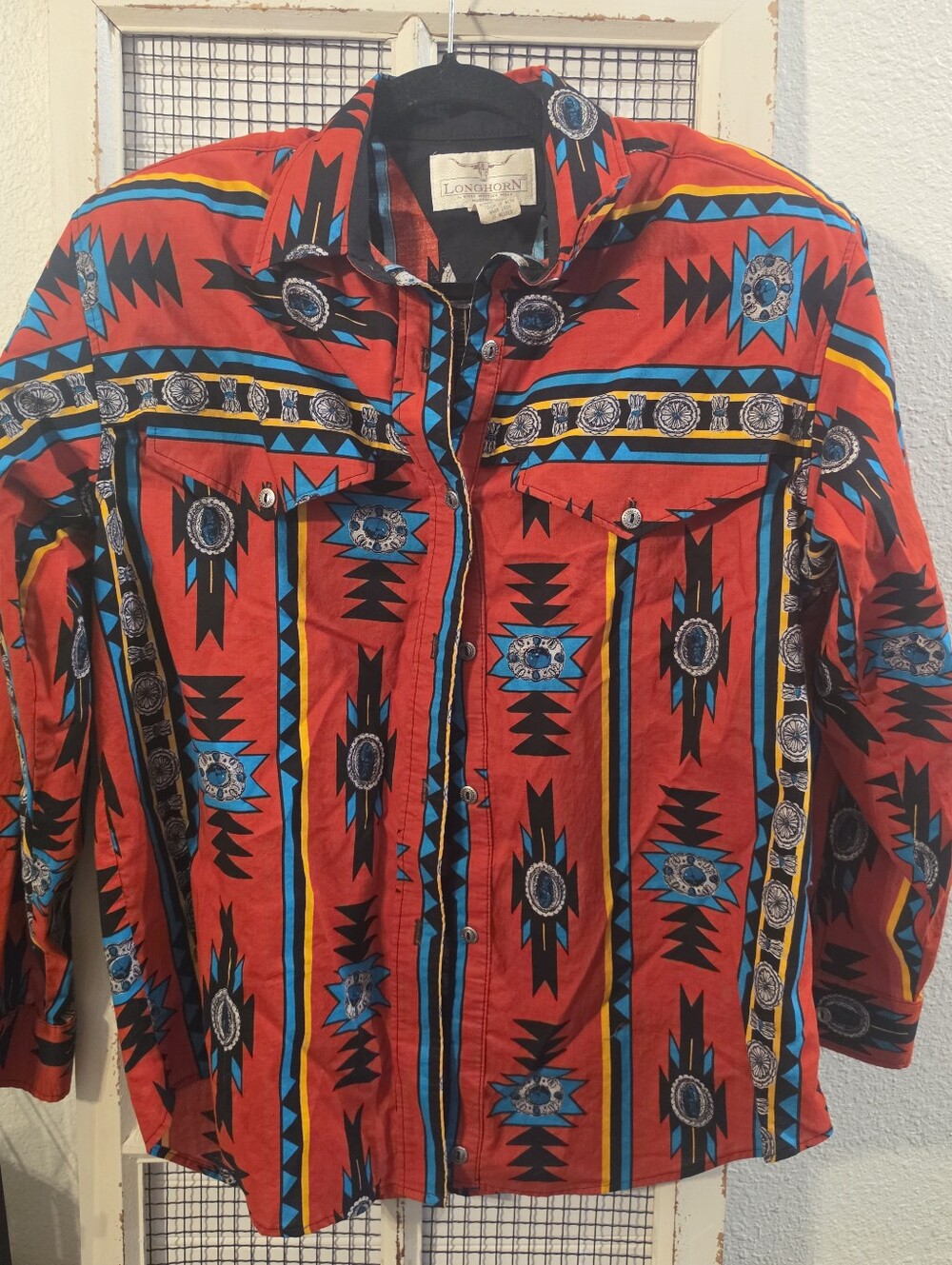 Vintage Western Shirt Longhorn